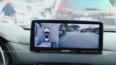Màn hình DVD Android liền camera 360 xe Mazda CX8 2019 - nay | Gotech Mazda 360 Pro